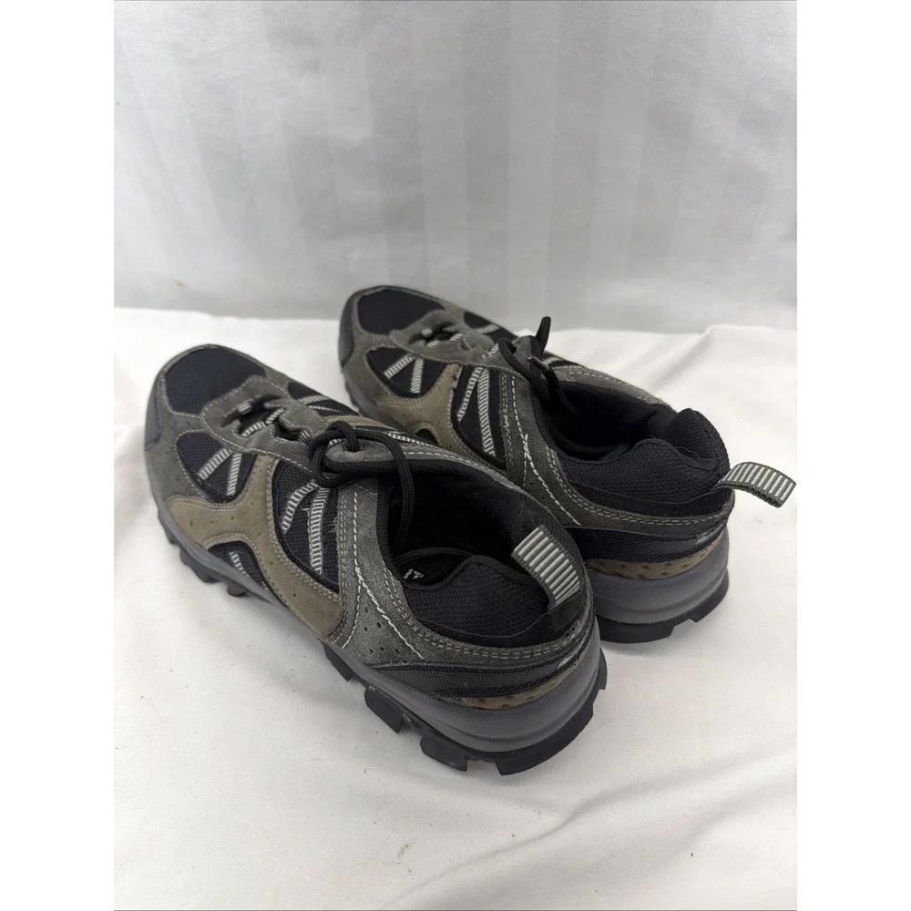 Denali Hiking Shoes‎ Mens Size 13 Gray Black Leather Outdoor Trail Lace Up